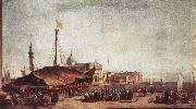 GUARDI, Francesco The Piazzetta oil on canvas